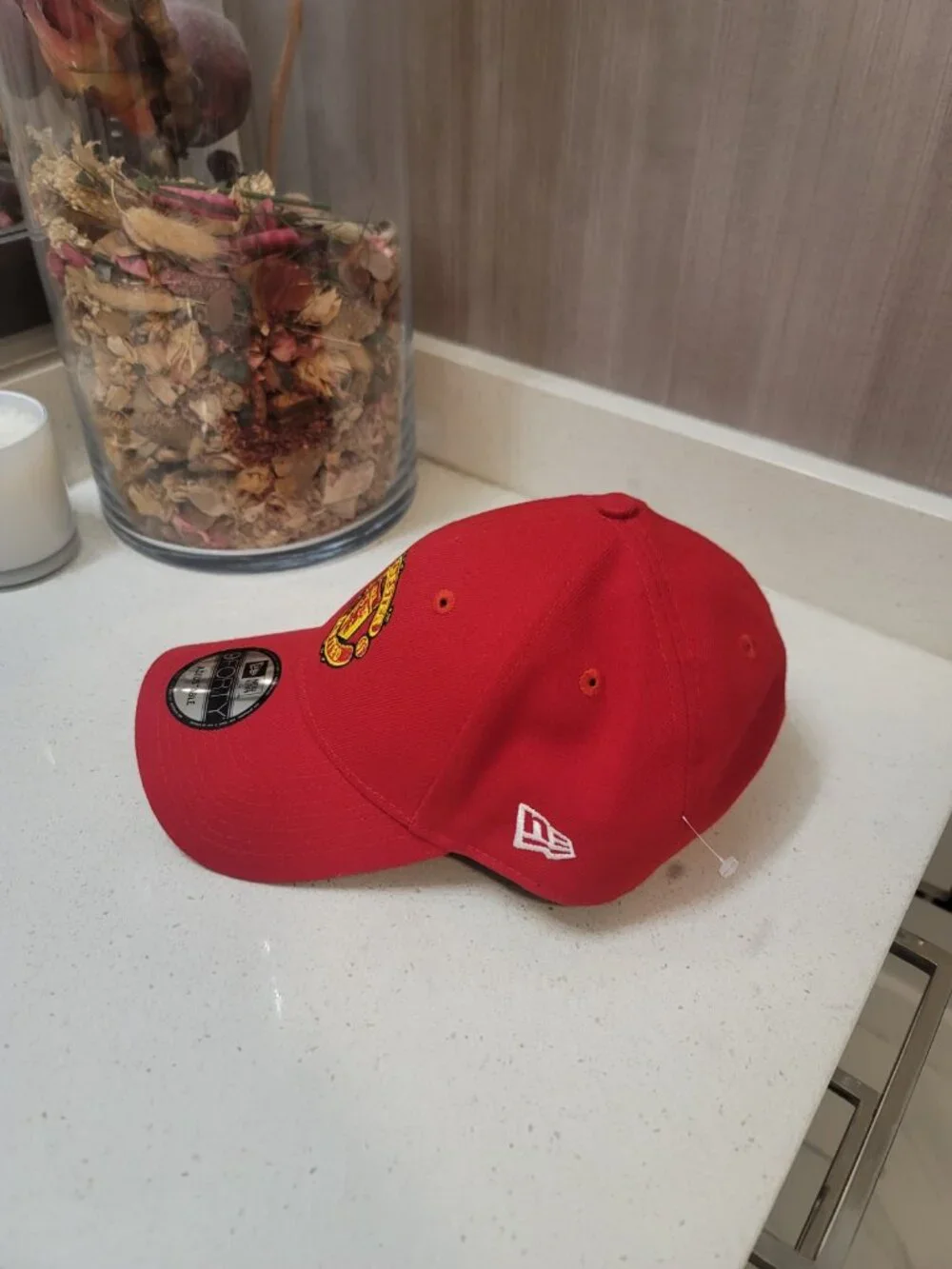 Manchester United Official Soccer Cap New NWT Red